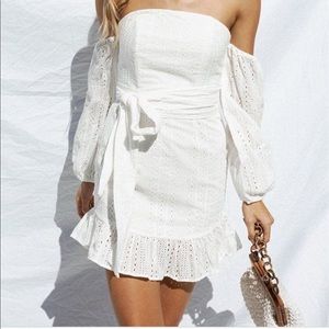White Dress - Sabo Skirt